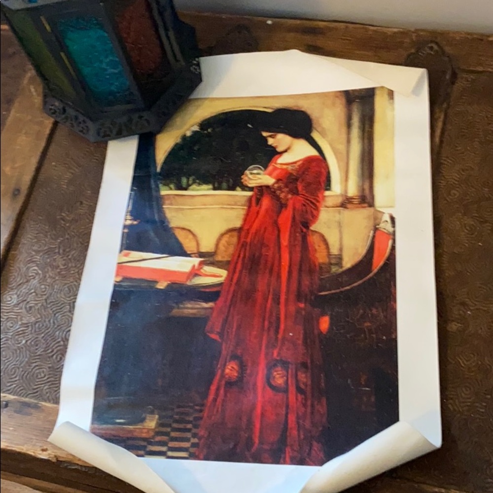 The Crystal Ball - Canvas Replica